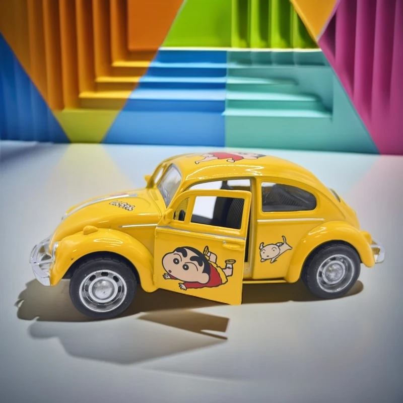 [直播专属价]合金甲壳虫汽车两开门 灯光音效