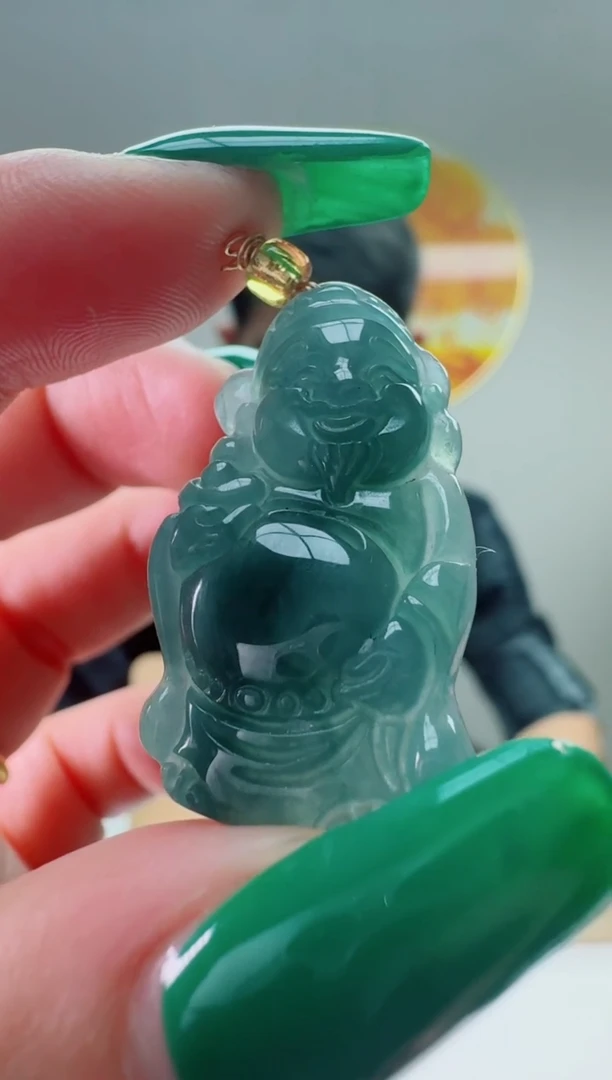 翡翠未镶嵌颈饰多样性随机发其一