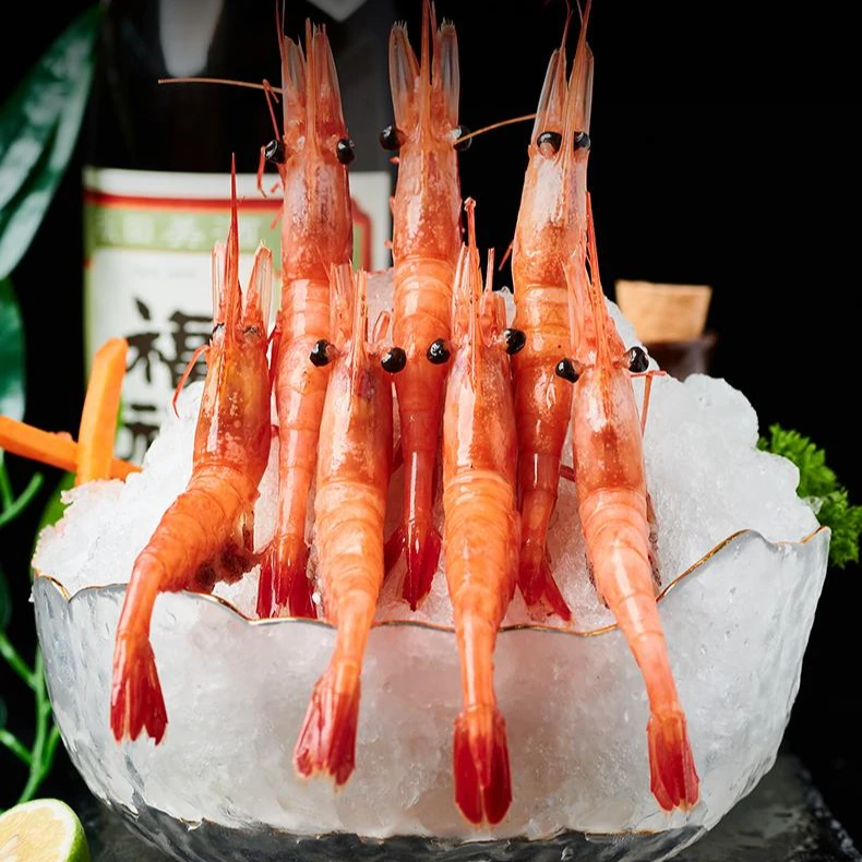 【刺身甜虾】俄罗斯刺身甜虾深海生吃1000g北极甜虾鲜甜