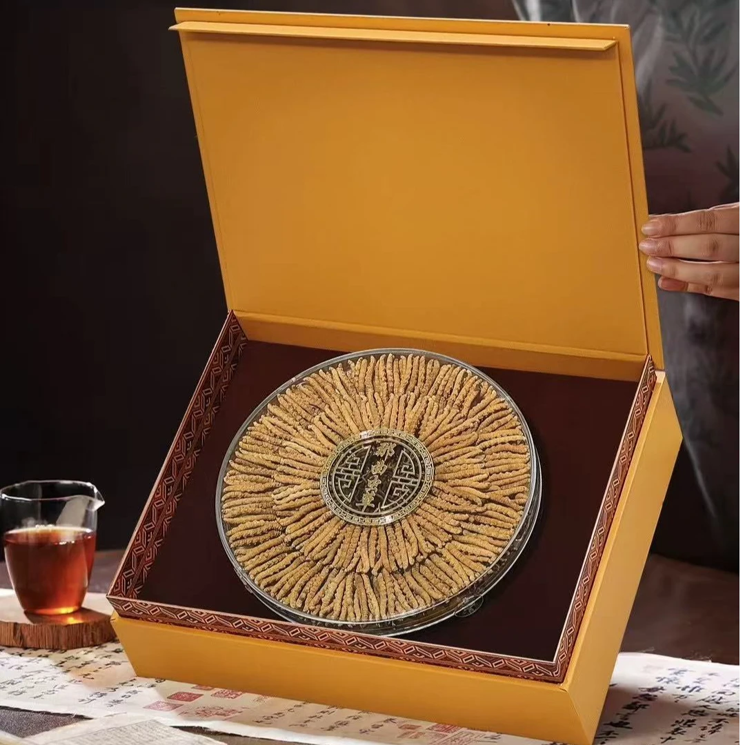 西藏冬虫夏草礼盒 虫草高海拔生长0.3克草