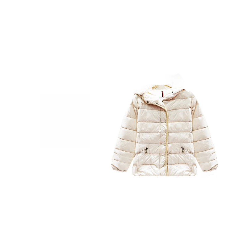 HEYU 上衣女插肩袖短款女装立领拉链女士连帽秋冬-5109