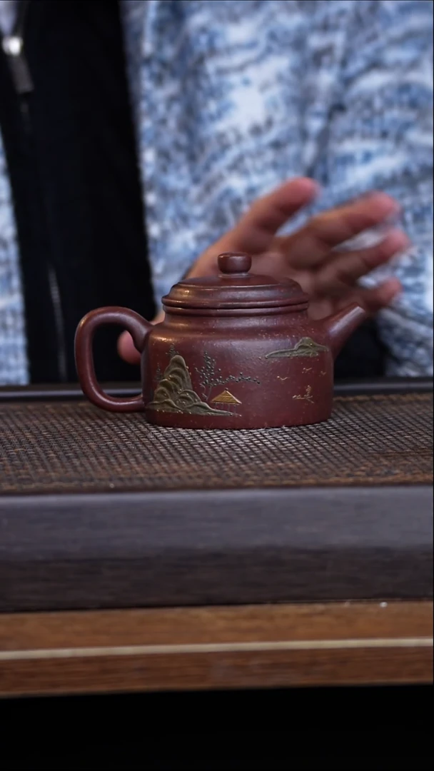茶壶紫砂宜兴手工原矿紫砂壶001