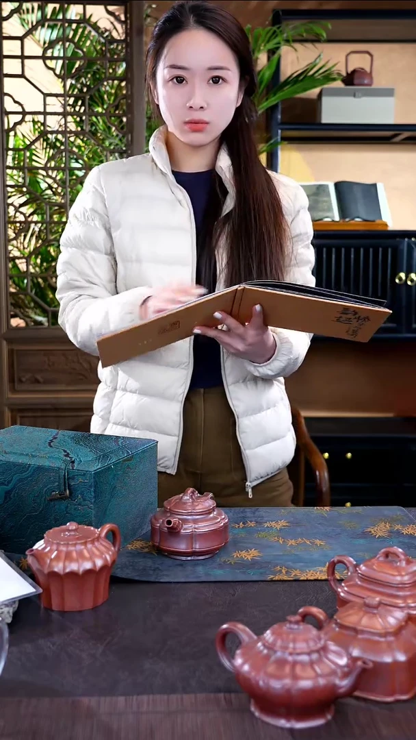 紫砂茶壶26紫砂壶天星泥送杯子