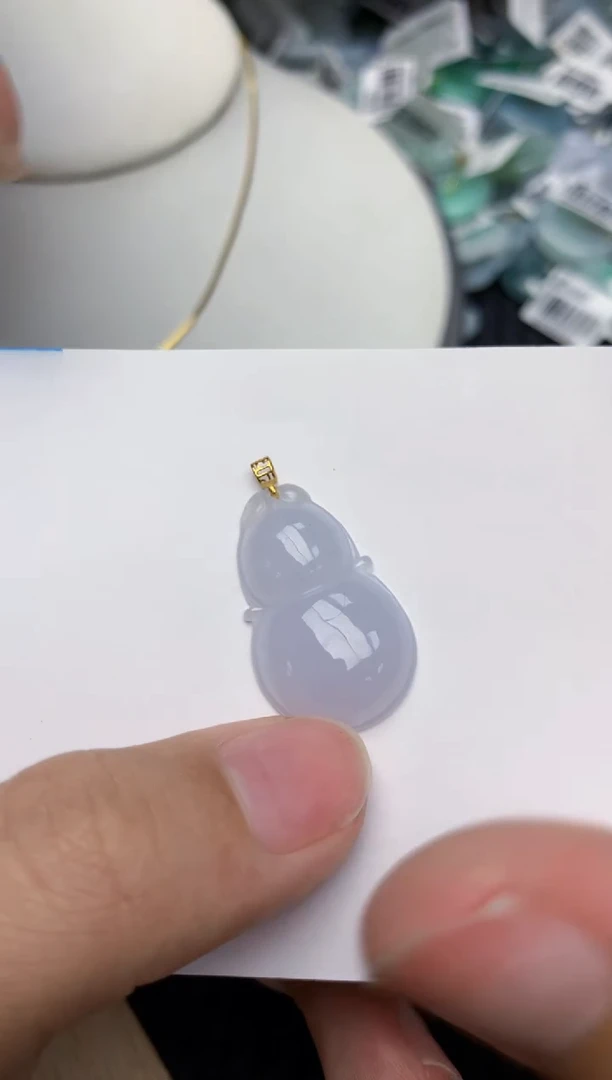 翡翠挂件未镶嵌天然翡翠a货