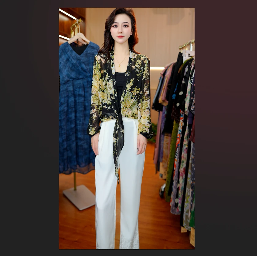 5791-18新款女士小衫小西装外套