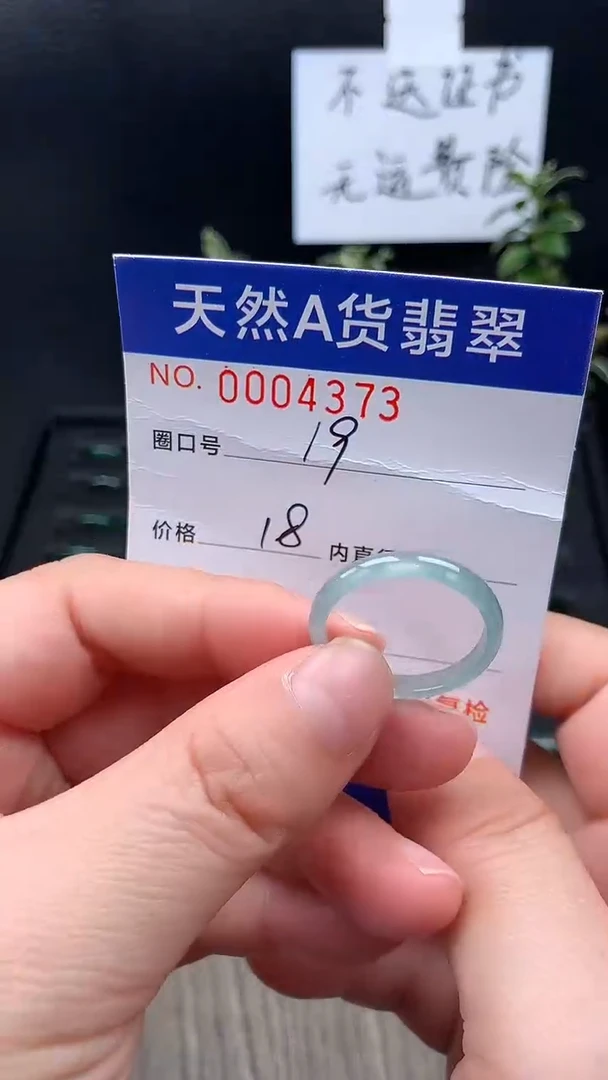 未镶嵌戒指翡翠19#