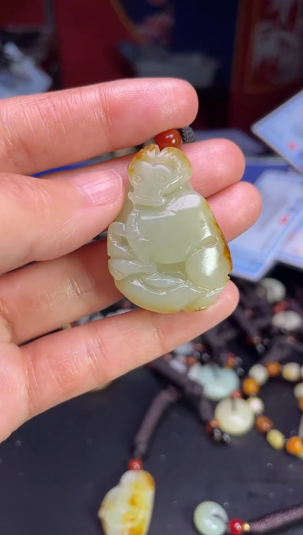 颈饰未镶嵌和田玉123