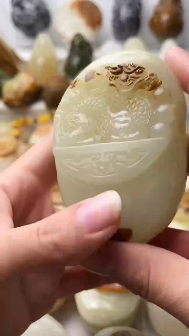 石材古青石棉纹正常不退换龙护主