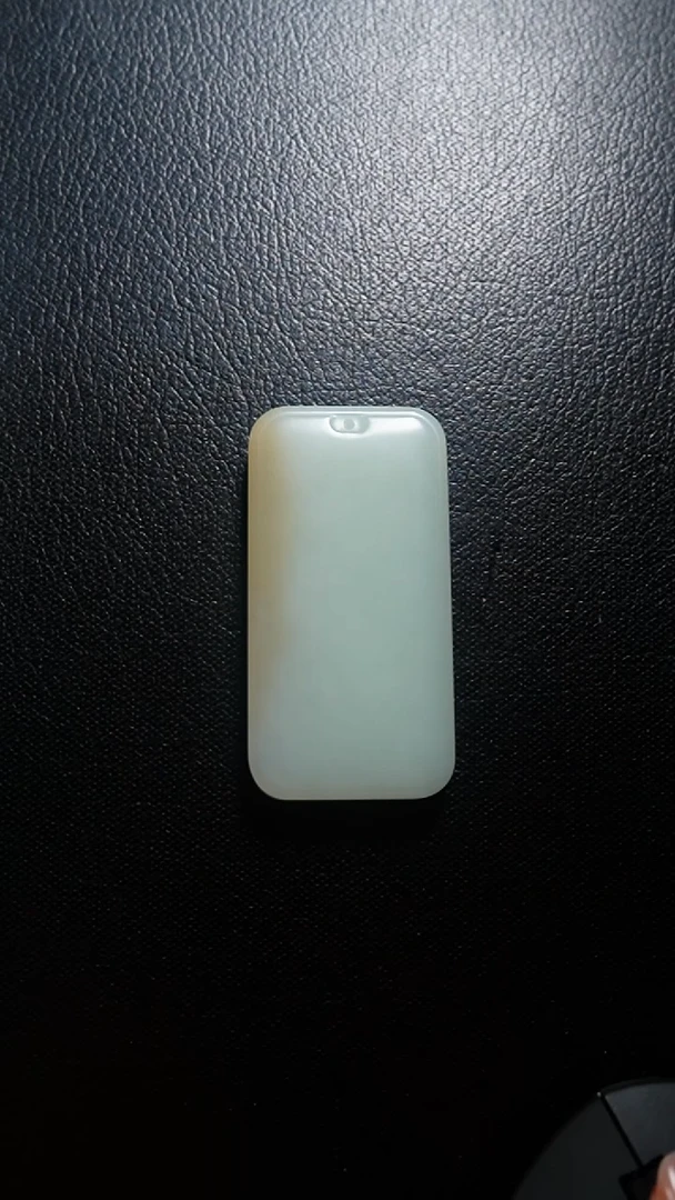 颈饰未镶嵌和田玉无事牌