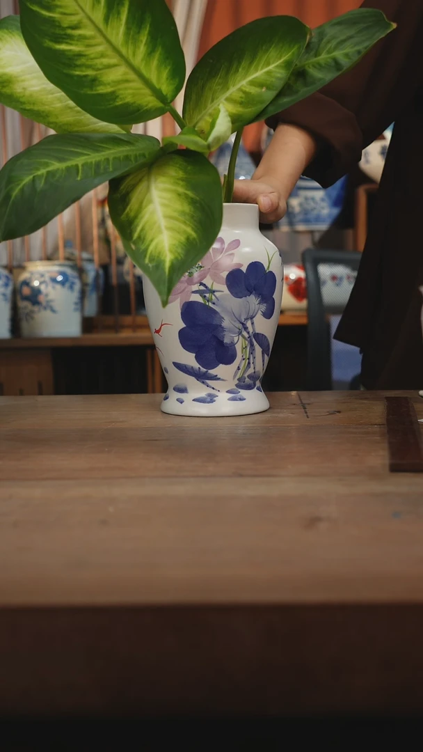 现代 景德镇设计师釉下手绘陶瓷餐具