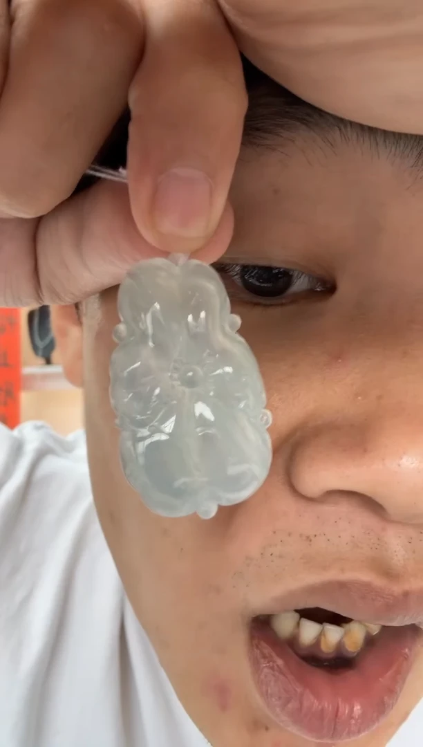 【闪购商品】翡翠颈饰未镶嵌天然翡翠A货孤品一件