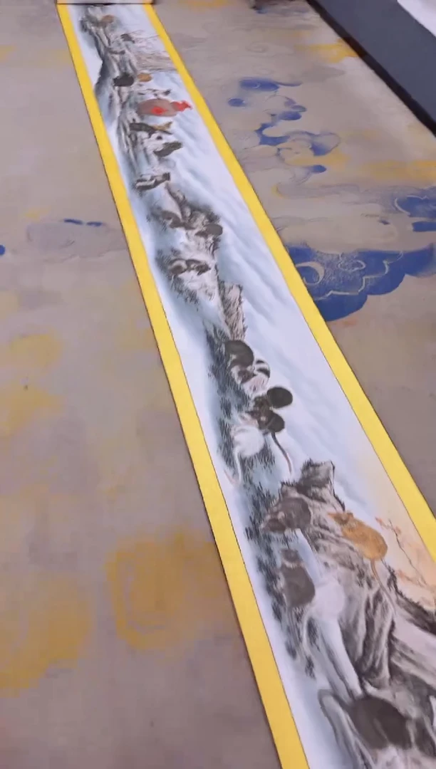 【闪购商品】国画3.7-郑志宗-百鼠图动物-23