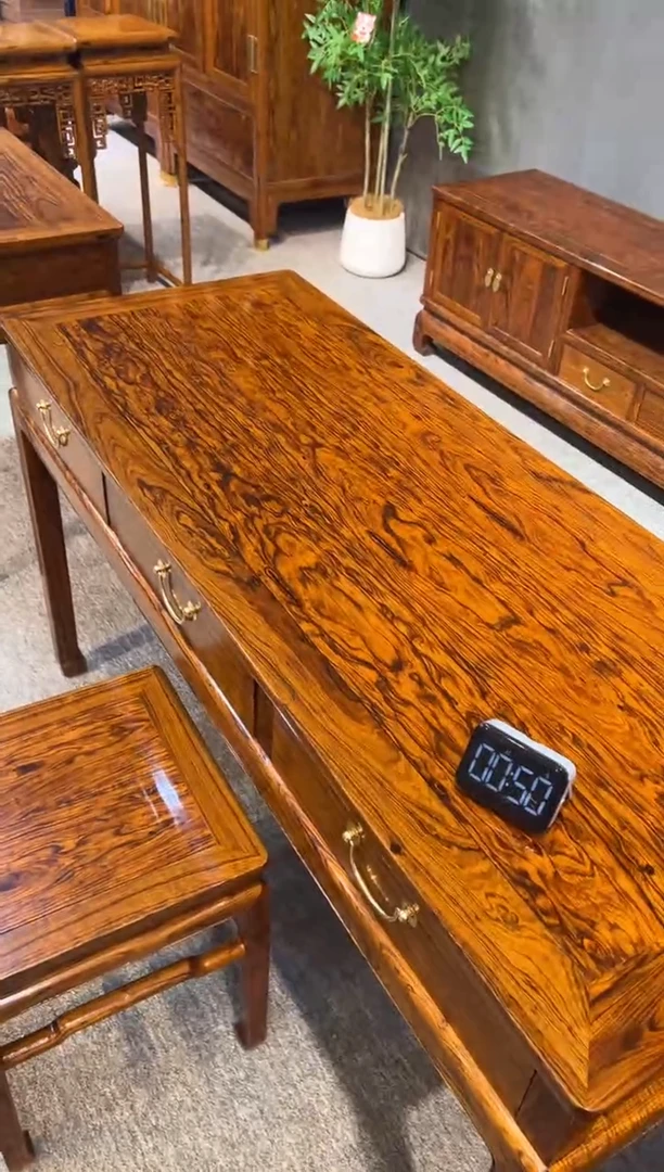 木书桌 书桌 红木家居