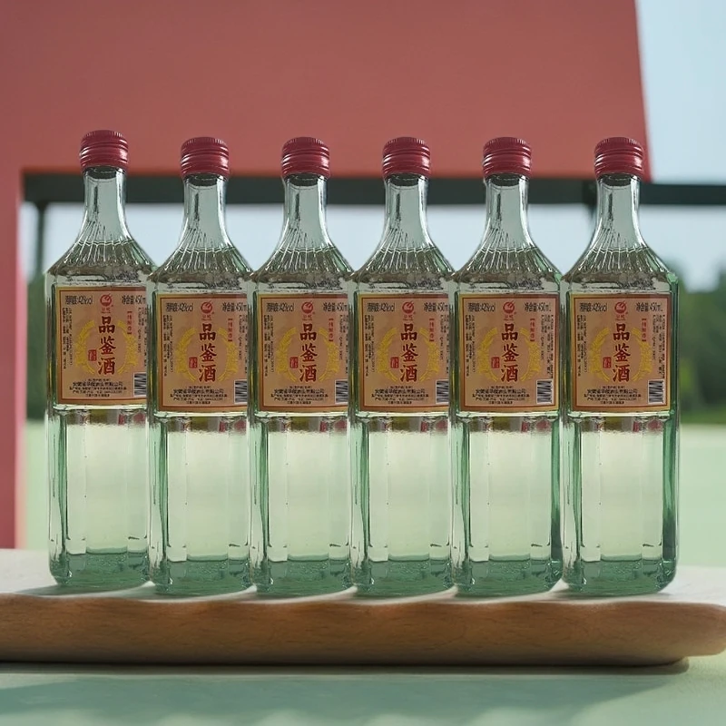 华皖浓香型荞麦酒纯粮白酒便宜品鉴酒42度450ml