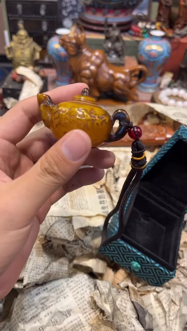 未镶嵌蜜蜡裸石W刘哥高端专属精品3