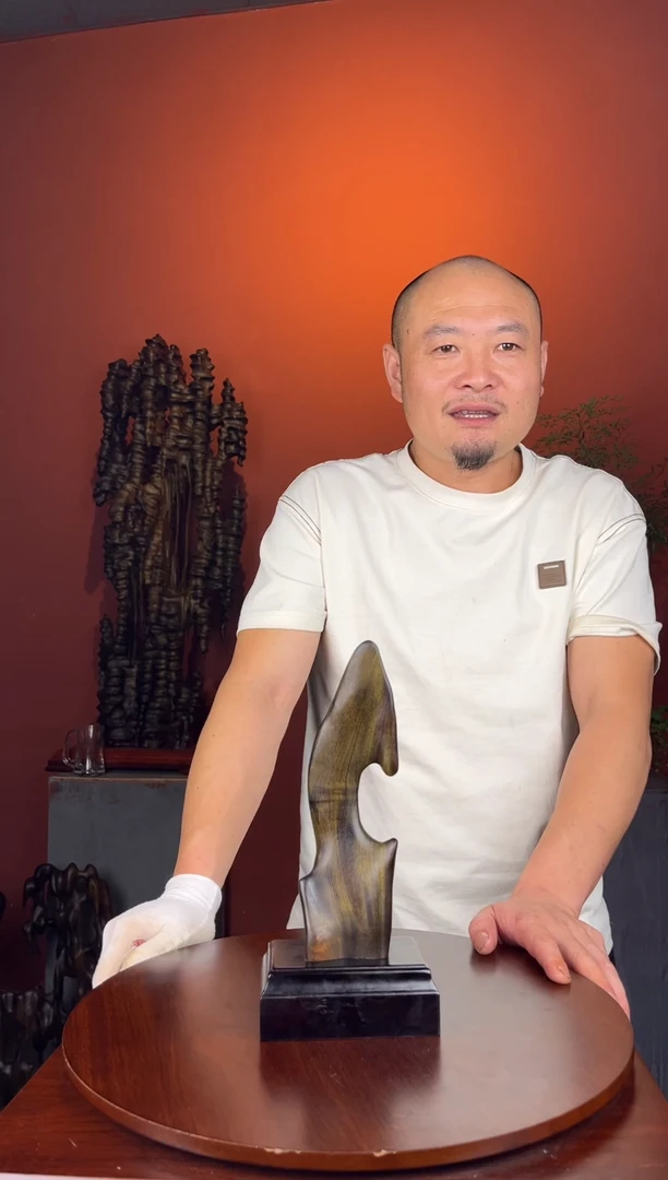 金丝楠5号金丝楠木随性摆件