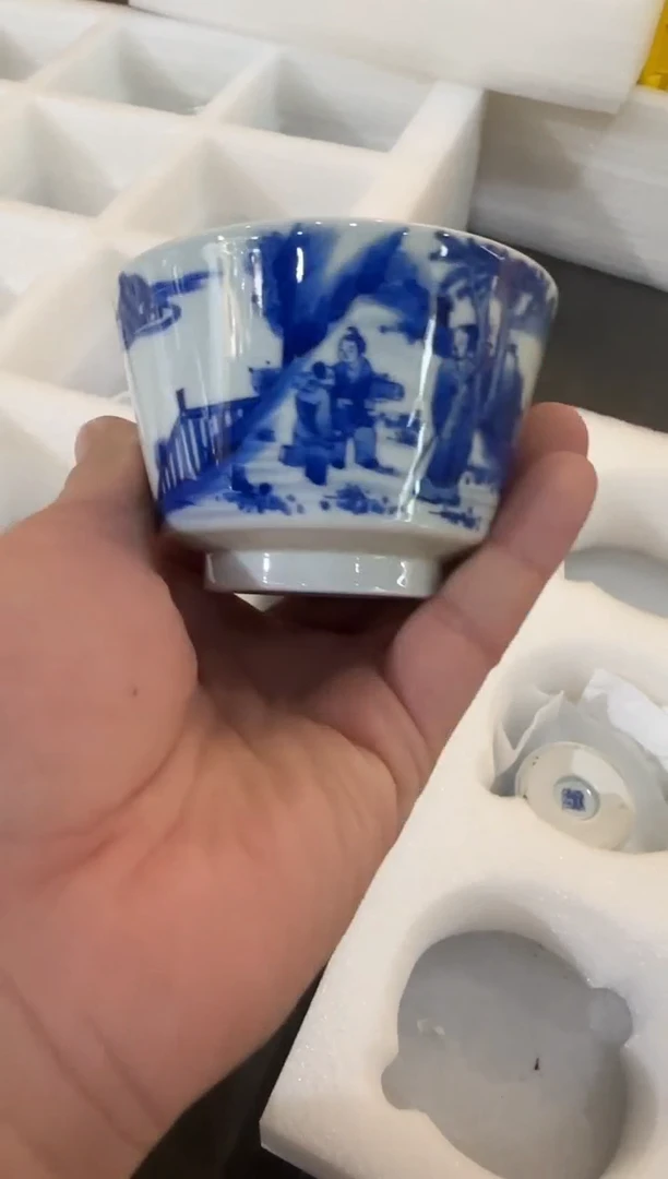 瓷片景德镇瓷器茶器茶杯