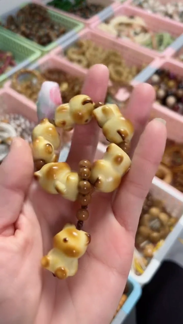 【闪购商品】菩提根/象牙果手串象牙果小熊