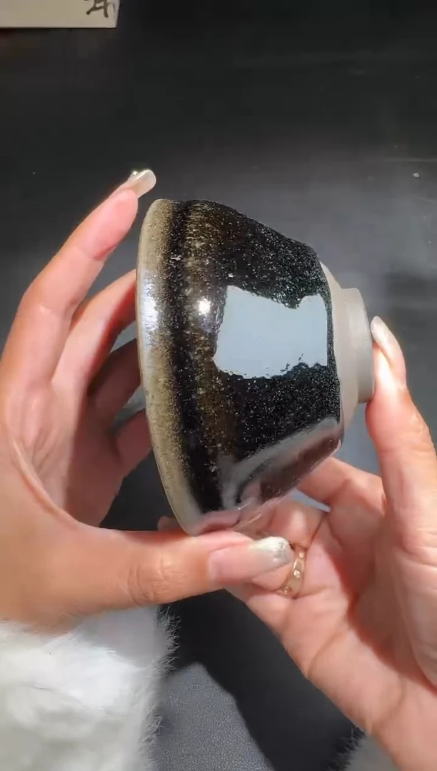 茶盏小***客许杰龙窑柴烧 130