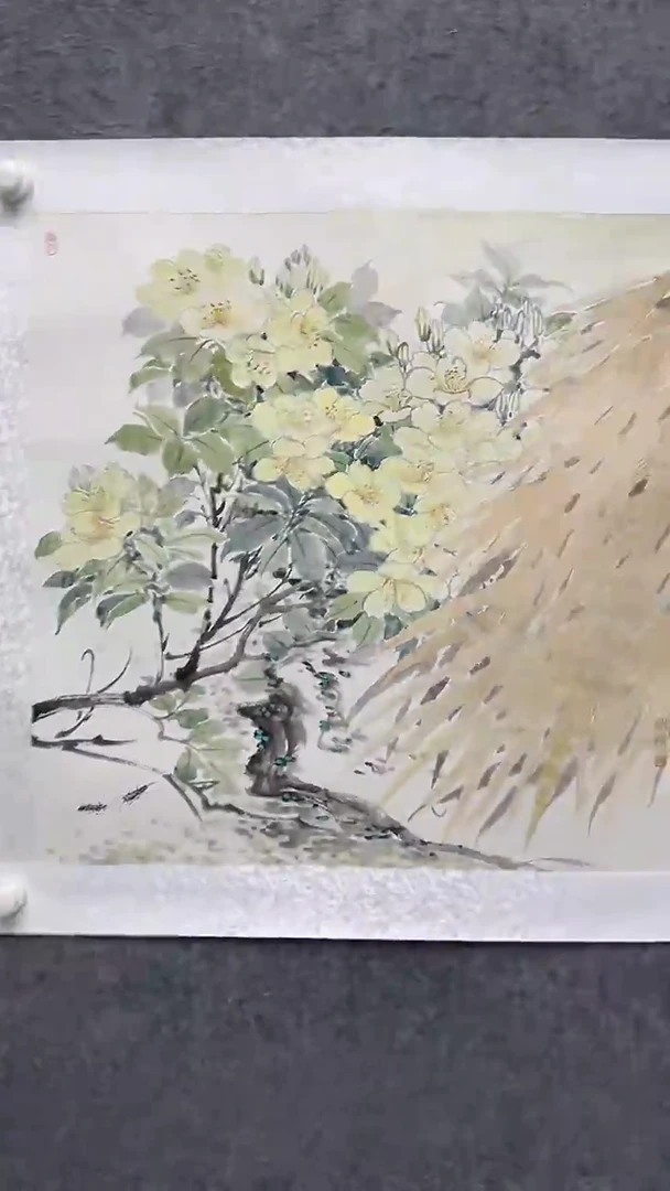 国画邹训精-4平尺-国画作品