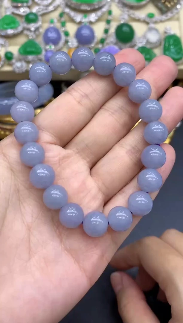 未镶嵌手串翡翠85-中国好珍宝