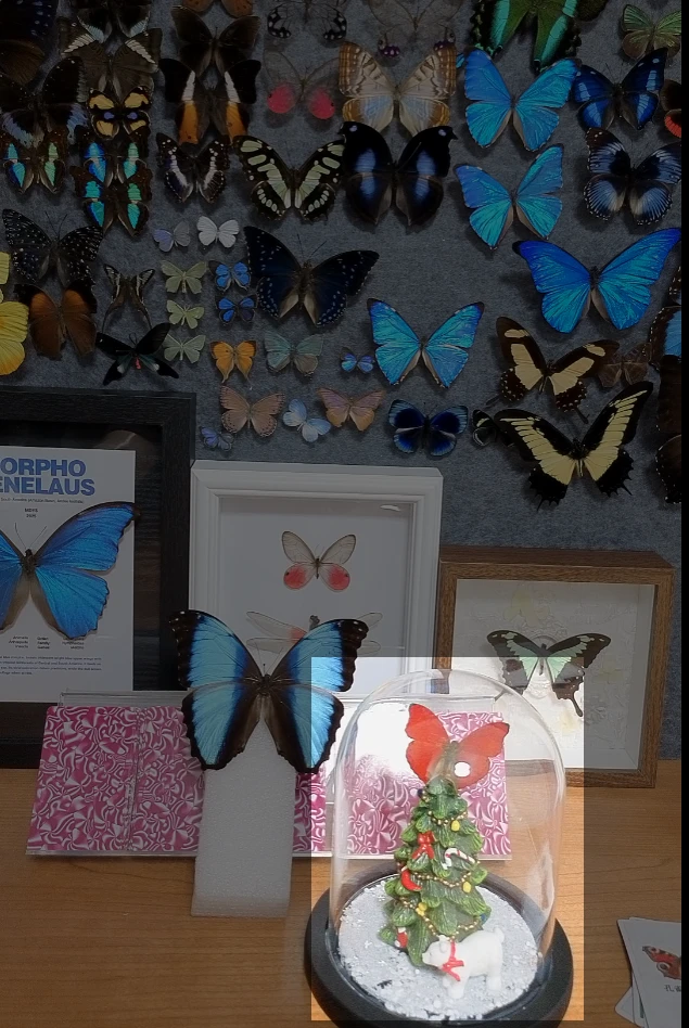 血漪蛱蝶圣诞树款A1成品