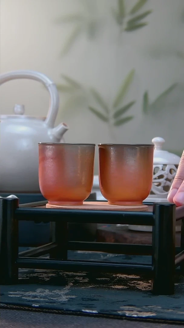 全品 柴烧款 对杯