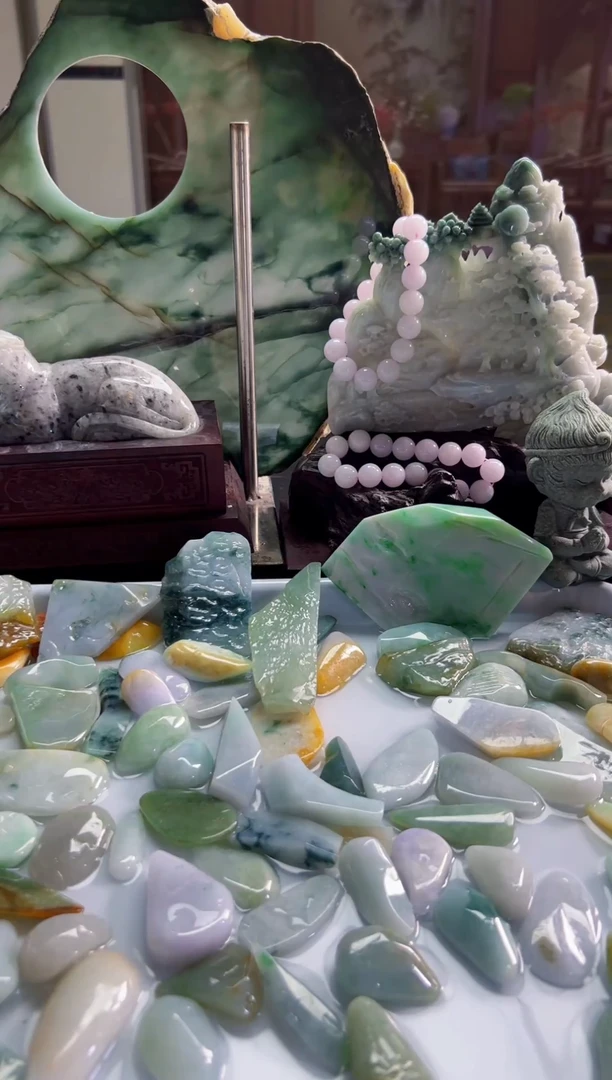 未镶嵌挂件翡翠天然缅甸翡翠A货