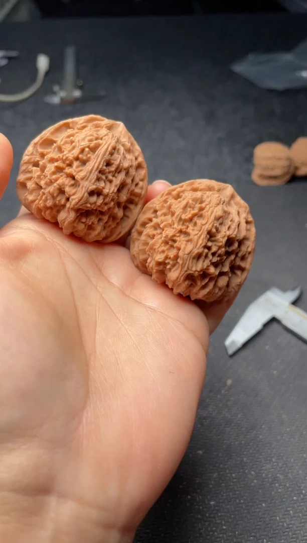 把件文玩核桃w255  南疆石 43尺