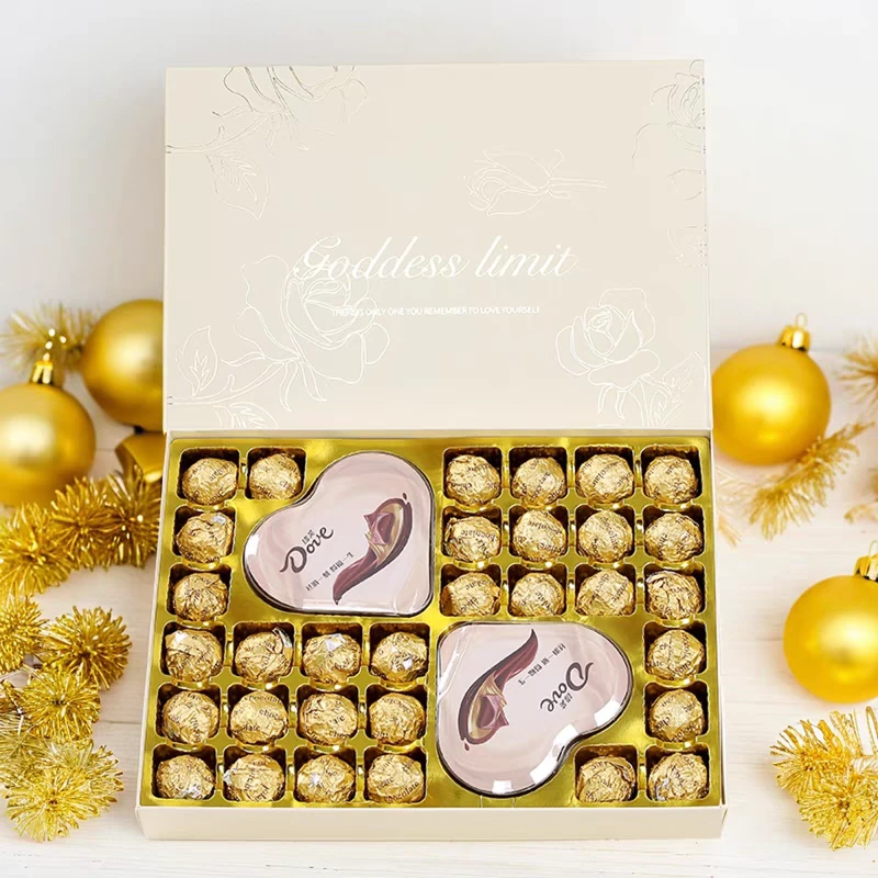 【520礼物】德芙巧克力创意精致高级感礼盒送女友生日情人节礼物