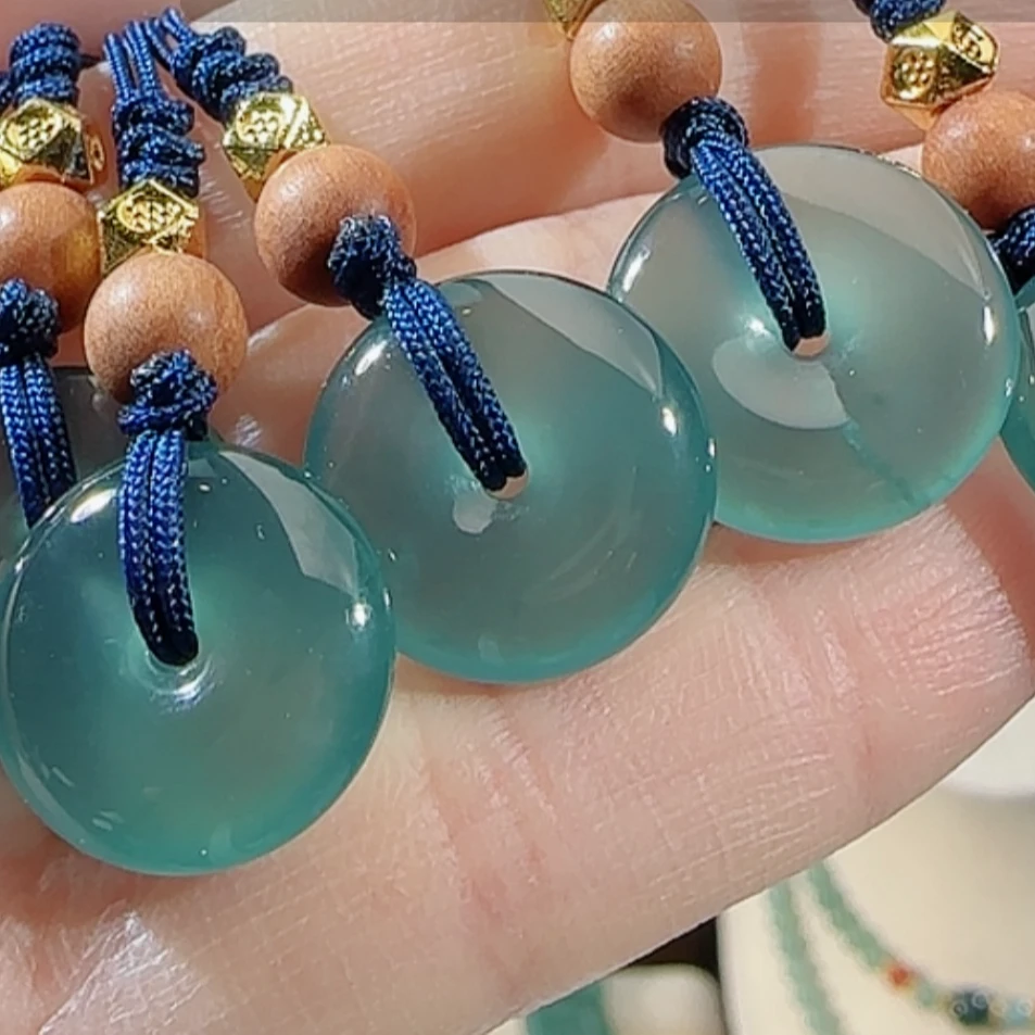 【瑞老板翡翠】翡翠平安扣手机挂（多样性发一）