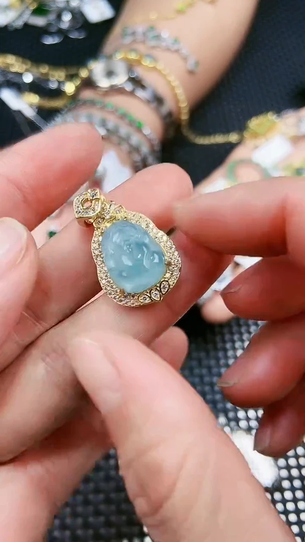 【闪购商品】翡翠吊坠(不含链)未镶嵌11111111