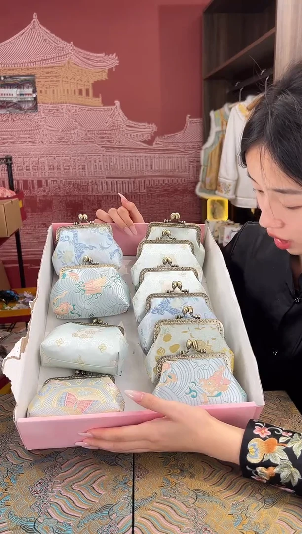 【闪购商品】刺绣非遗  手工西阵织包包