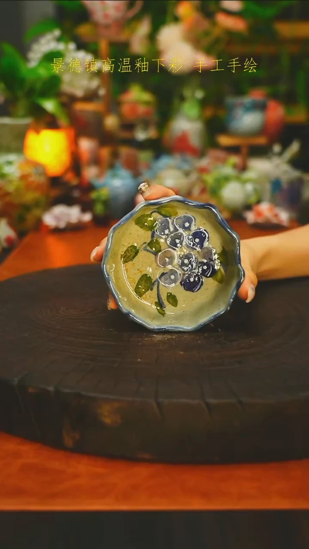 其他手捏料碟烟灰缸-素简手作771