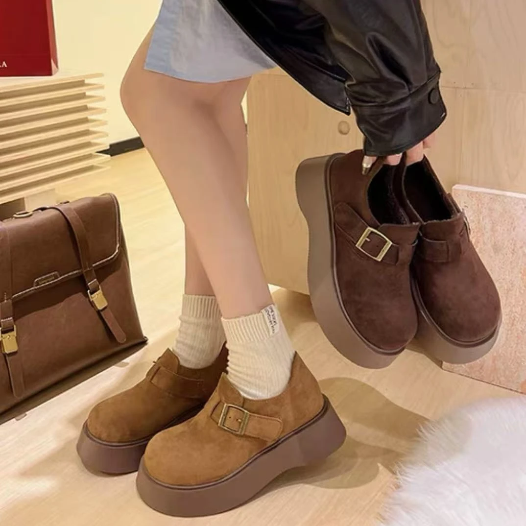 安妤皙2.0版本加厚美拉德博肯鞋98061【T10】