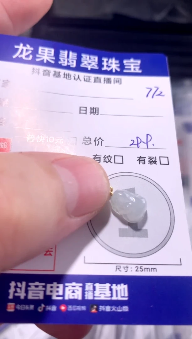 颈饰未镶嵌翡翠貔貅772