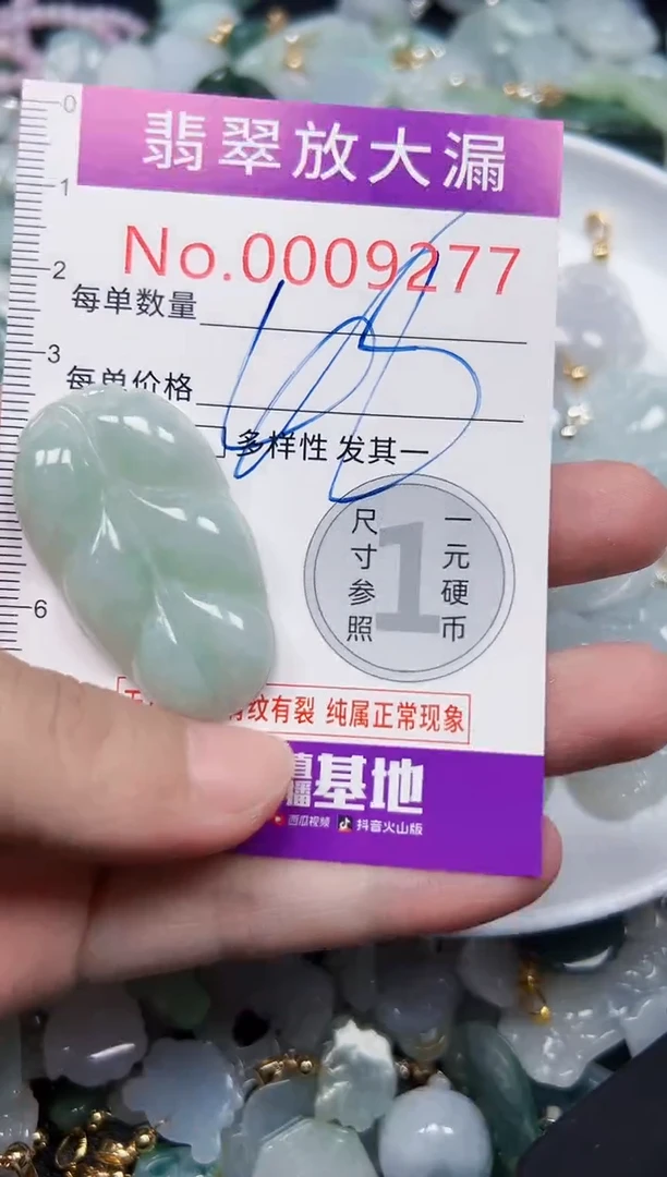 颈饰未镶嵌翡翠9277