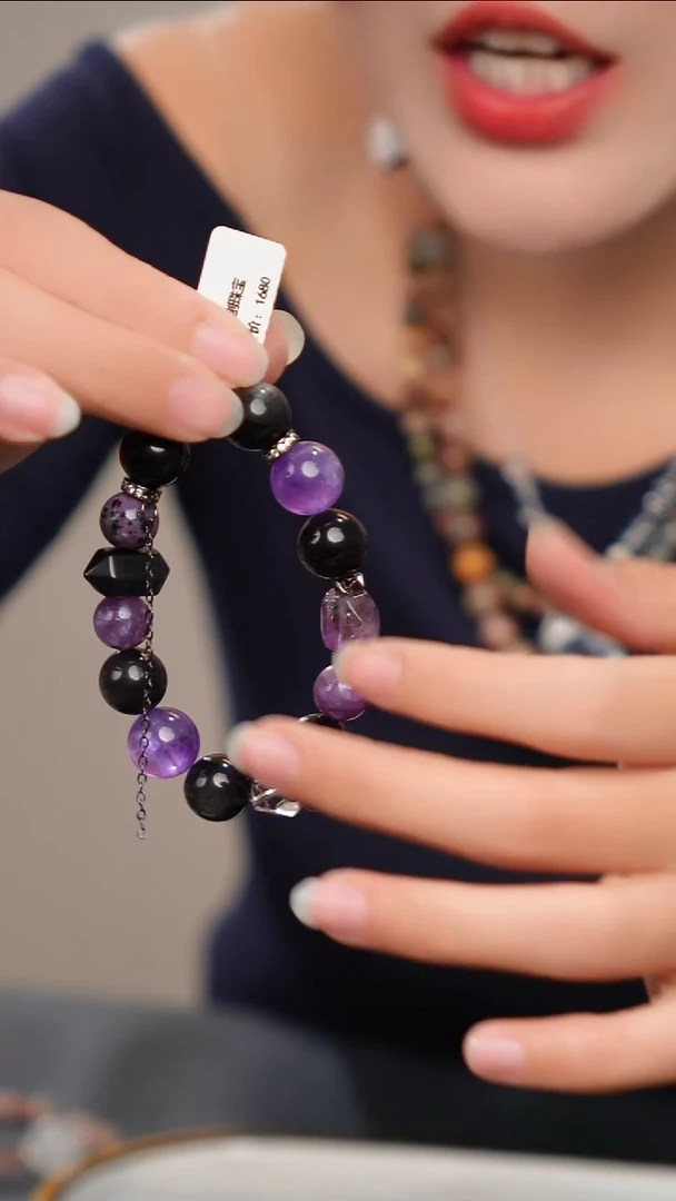 水晶摆件未镶嵌高品质设计款多宝手链69