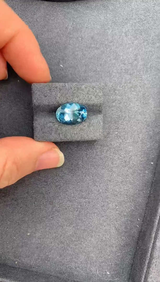【闪购商品】海蓝宝石裸石未镶嵌3ct海蓝宝