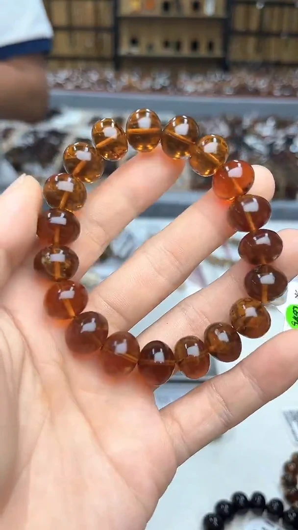 裸石琥珀未镶嵌抚顺琥珀13+血珀浅血多样性发其一