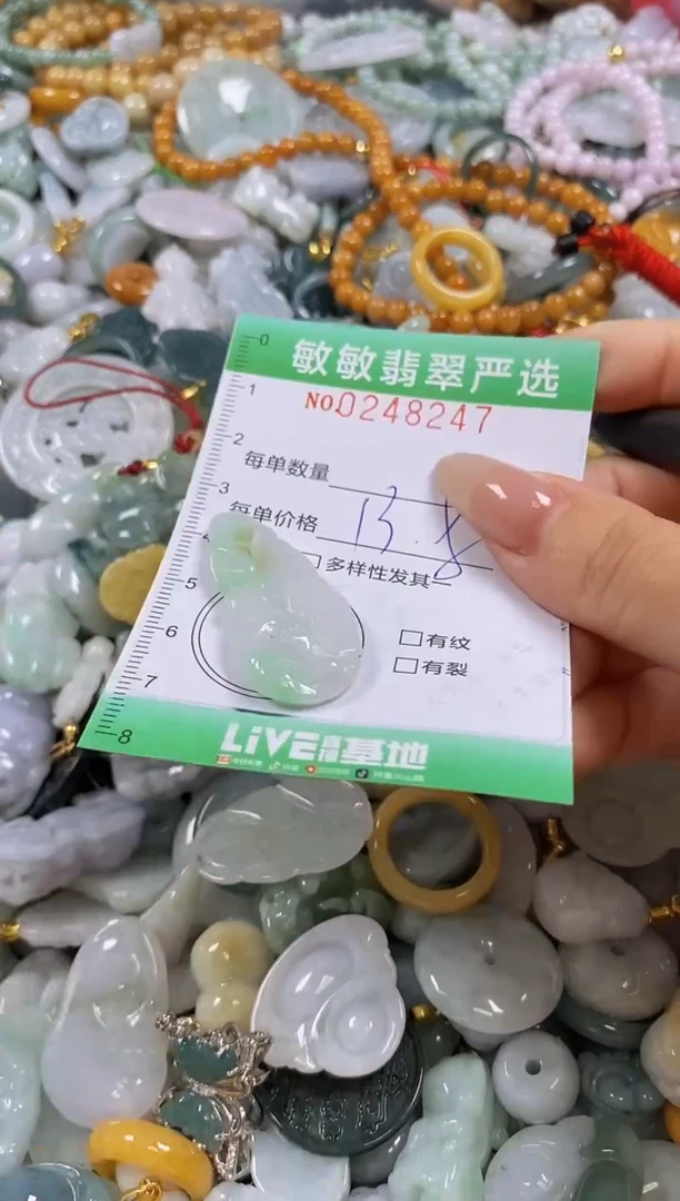 翡翠未镶嵌颈饰闪购0248247