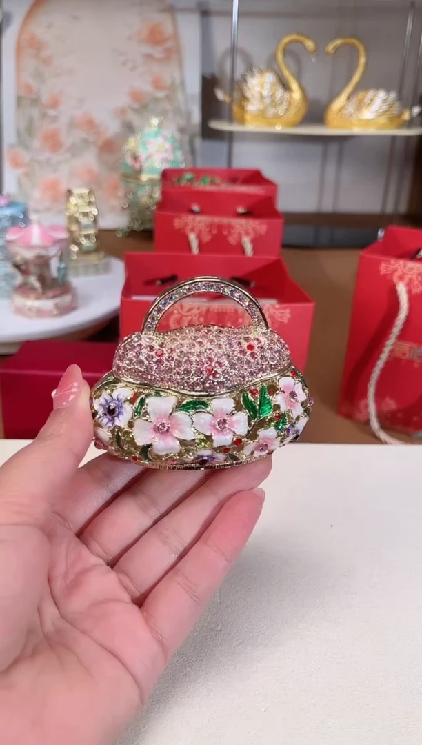 【闪购商品】易尚宝珐琅彩首饰盒