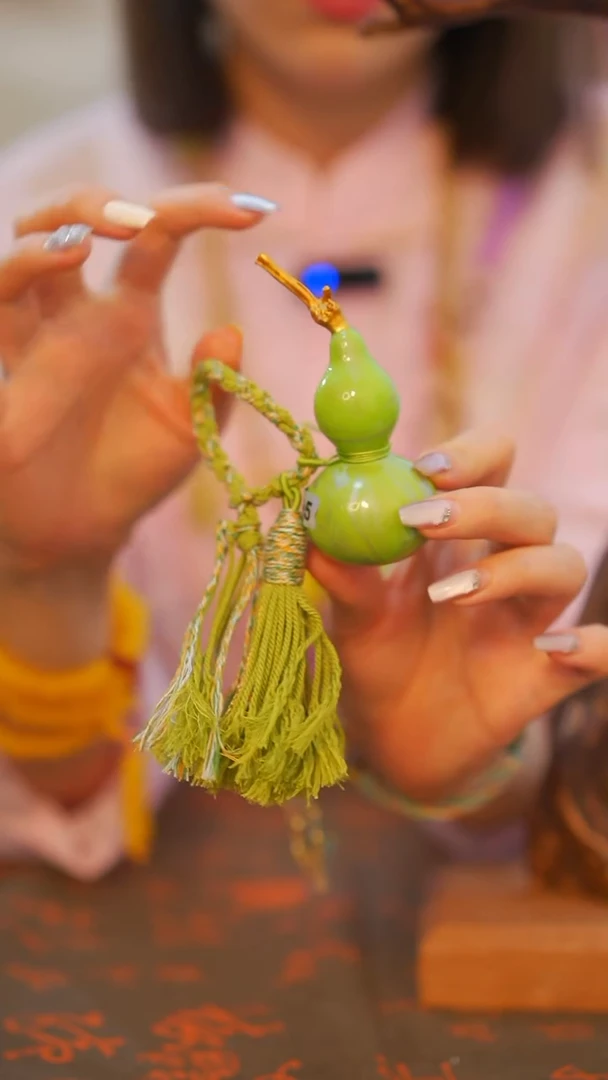 695非遗漆手艺工天然葫芦文玩福禄