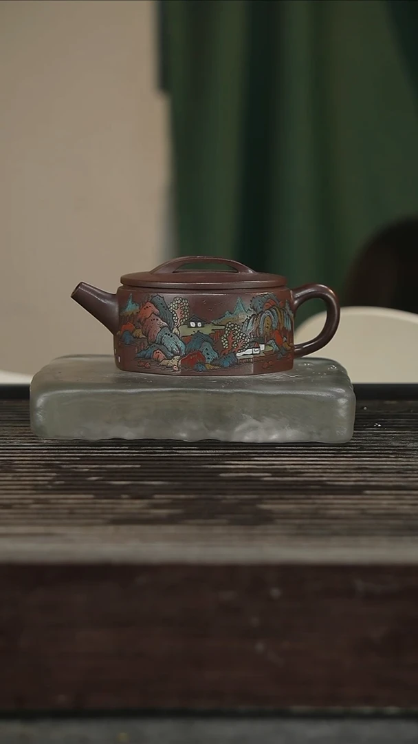 茶壶紫砂85号180CC