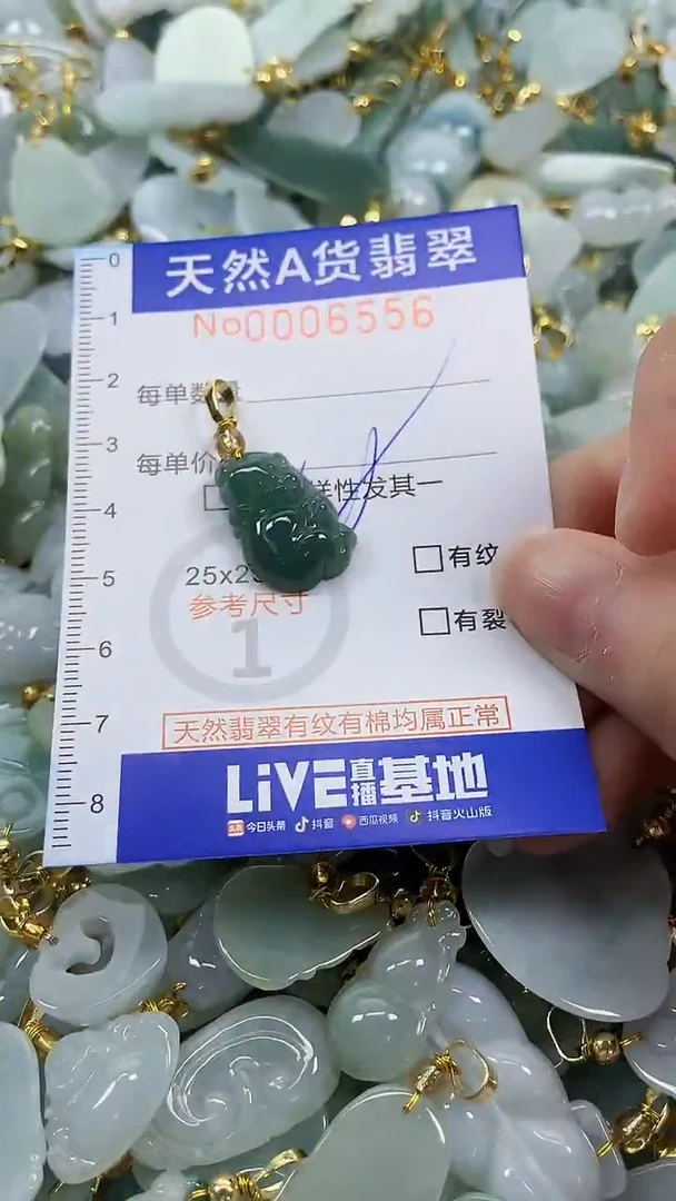 颈饰未镶嵌翡翠纯天然货a翡翠