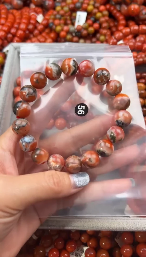 未镶嵌手串南红玛瑙12+