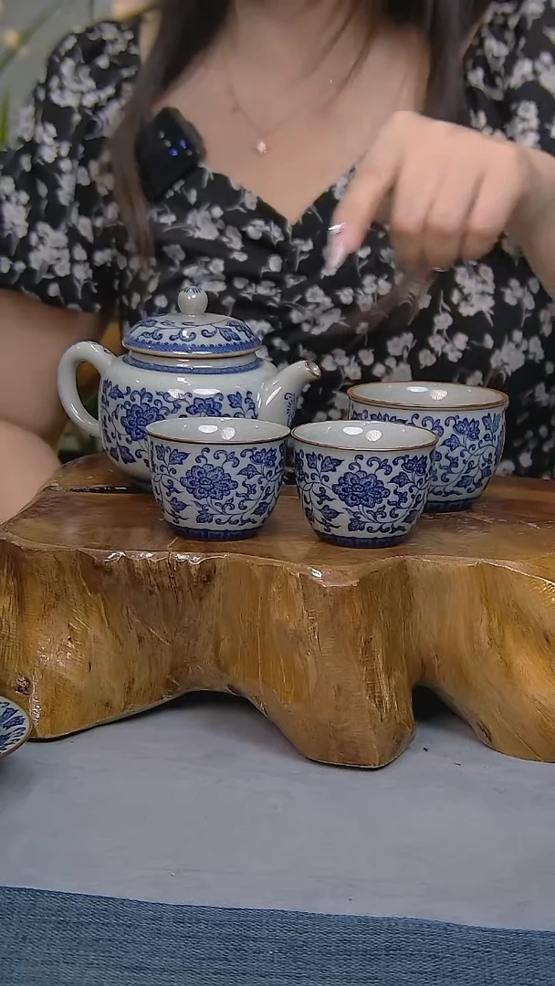 简装家用款4件套 陶瓷家用茶具系列