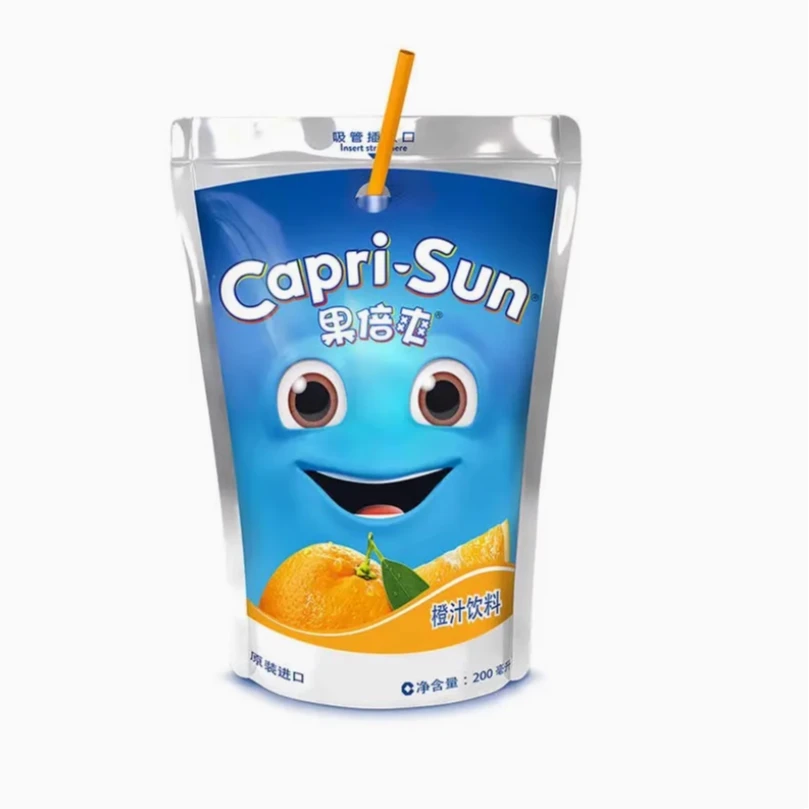 Capri-Sun/果倍爽橙汁饮料 橙汁味 200ml