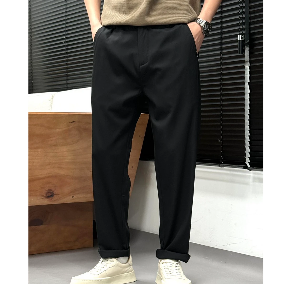 男士春夏新款英伦休闲西裤1635