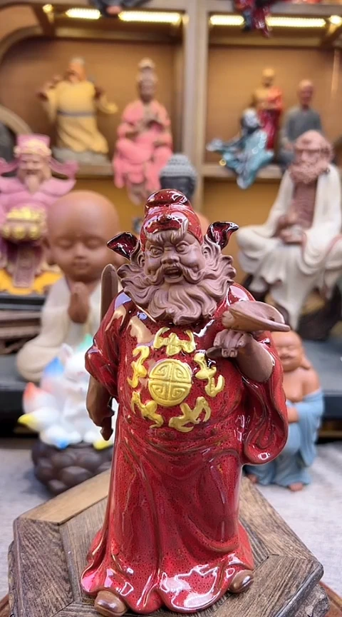 紫砂茶宠器闵茶宠摆件